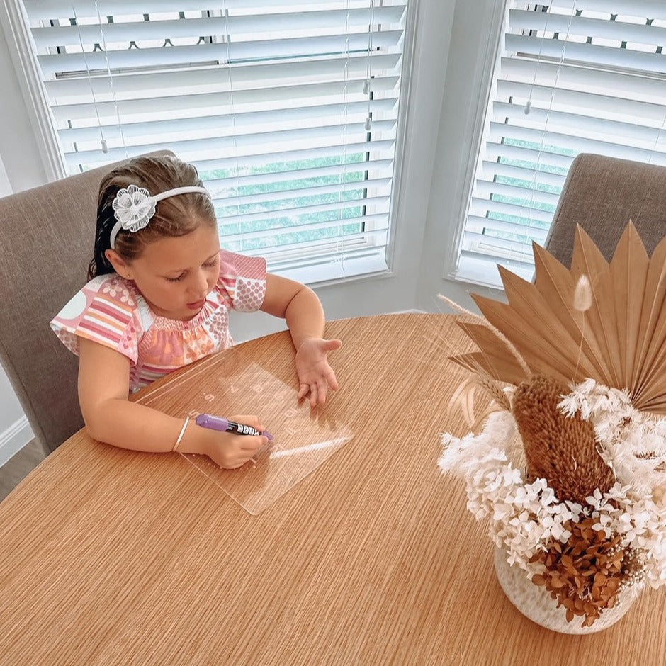 Telling The Time Writing and Learning Board