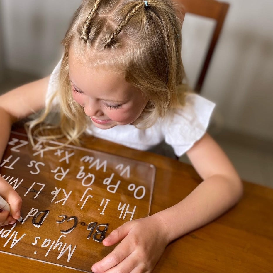 Personalised Alphabet Tracing Board, Child Learning & Development