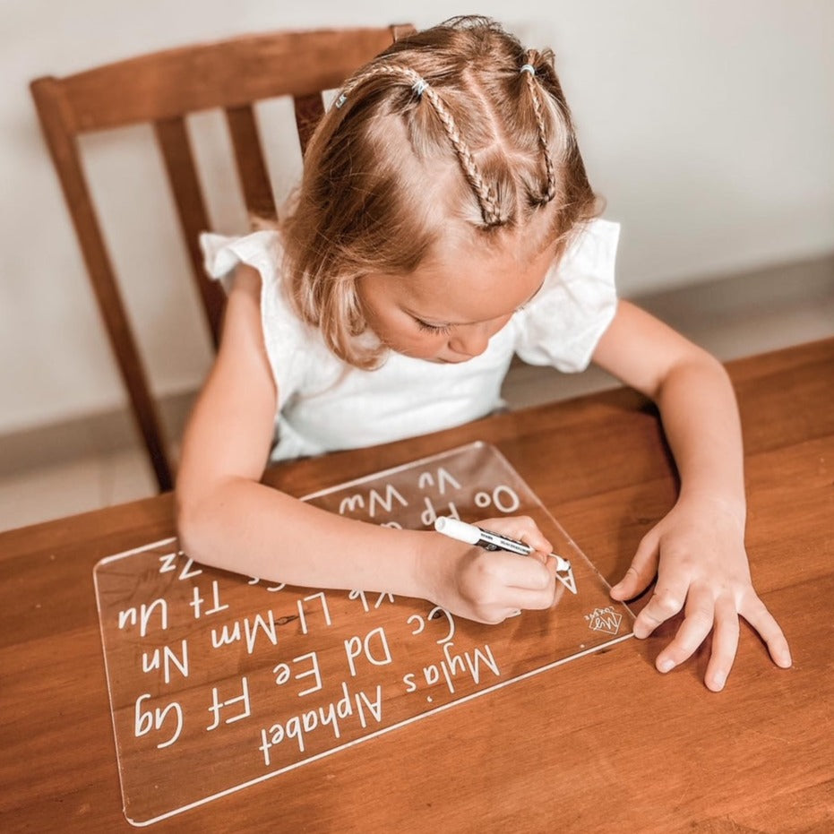 Personalised Alphabet Tracing Board, Child Learning & Development