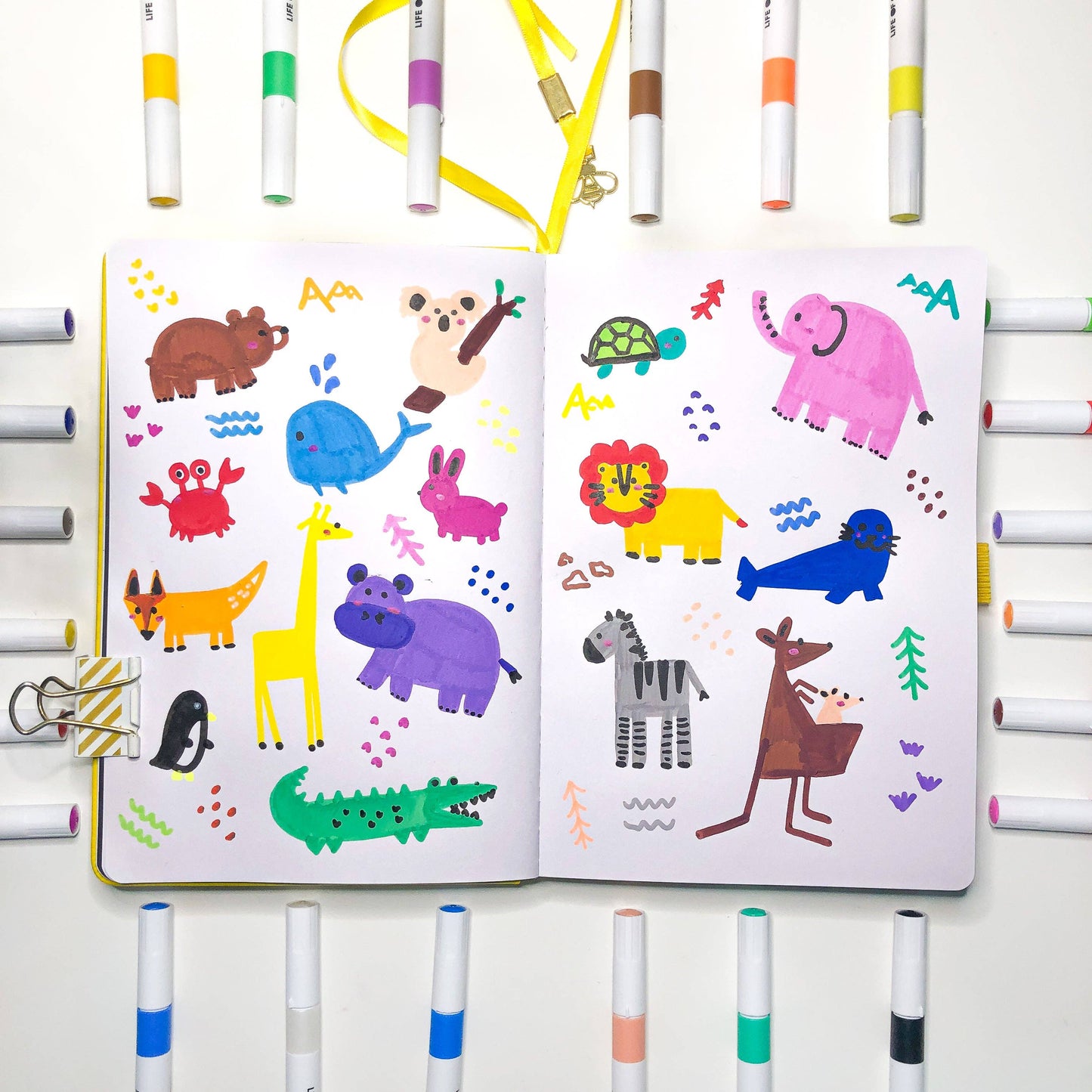 Life of Colour | Acrylic Markers - Set of 24