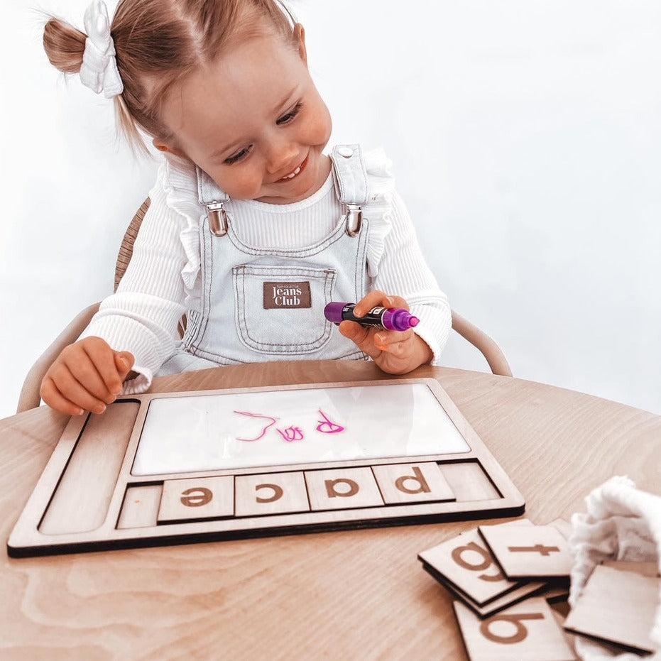 Sight Word Builder & Write + Chalk Marker