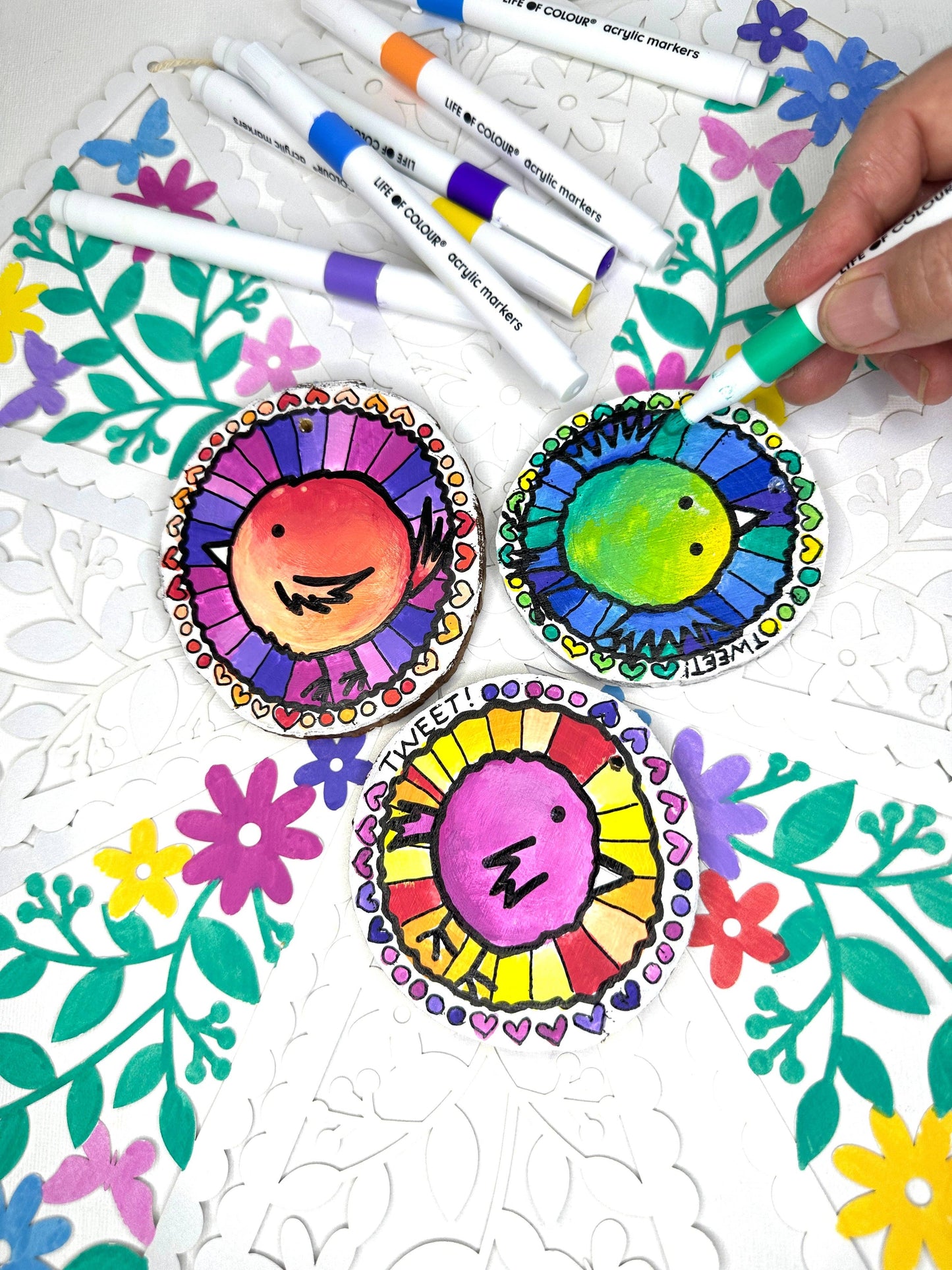 Life of Colour | Acrylic Markers - Set of 24