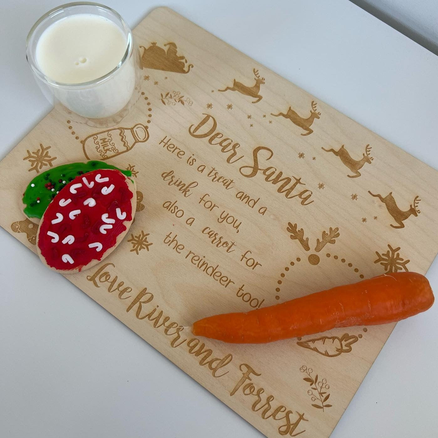 Dear Santa Treat Tray (Personalised)