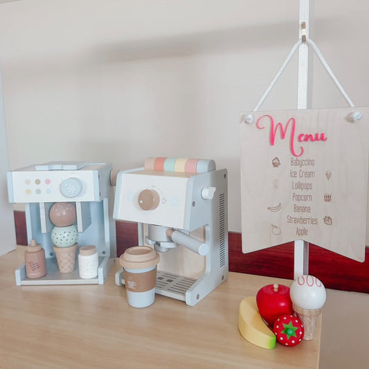 Children's Personalised Menu Sign