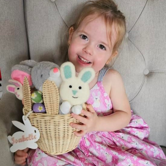 Personalised Acrylic Bunny Tag | My Luxeve
