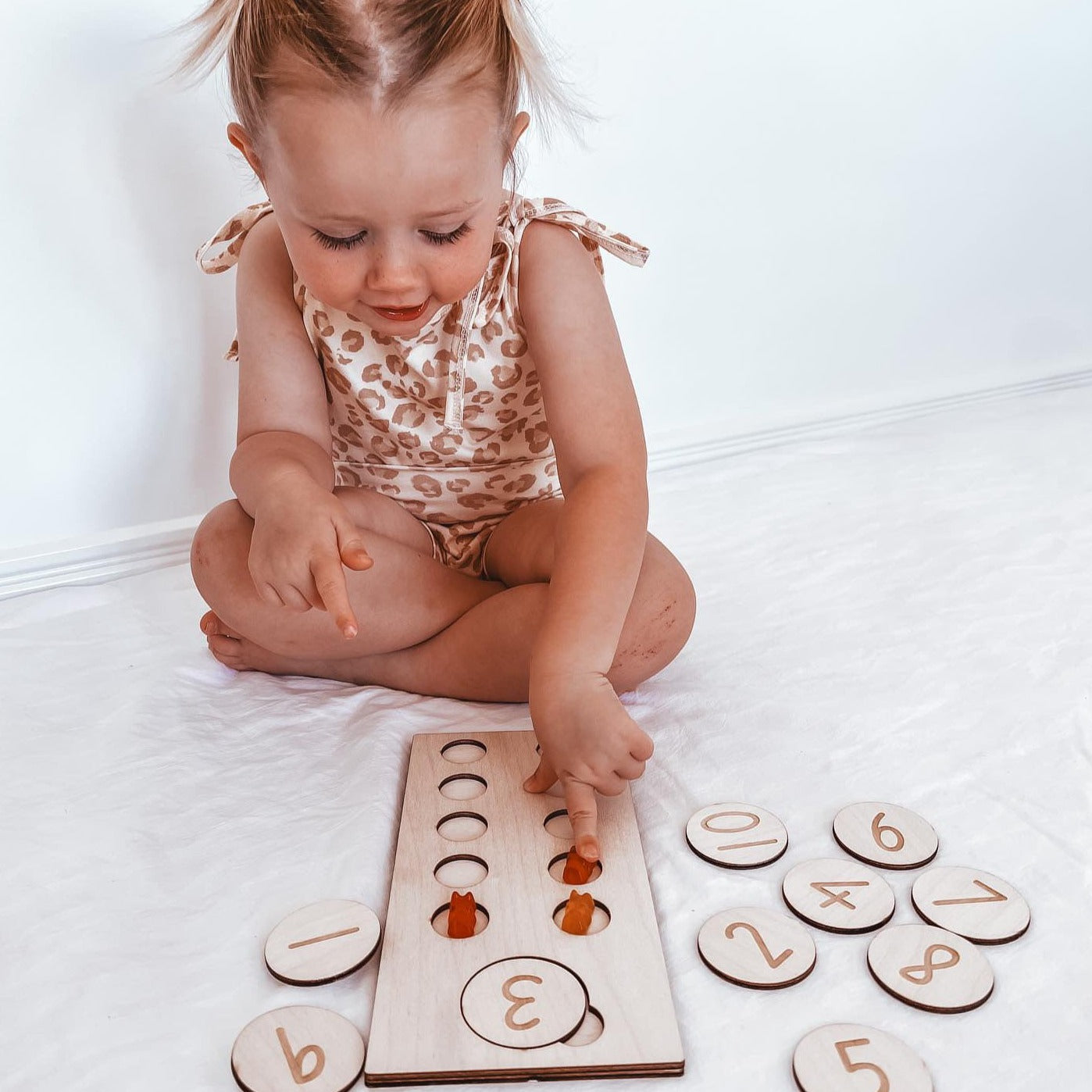 Montessori Counting Tray | Education and Play
