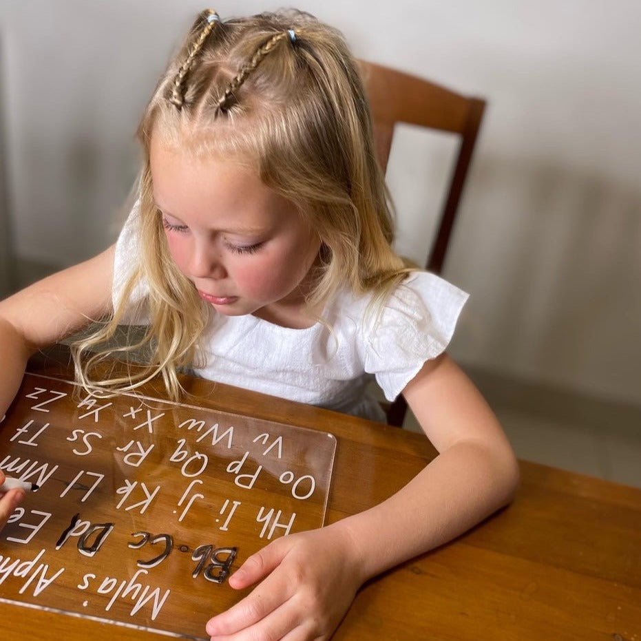 Personalised Alphabet Tracing Board, Child Learning & Development