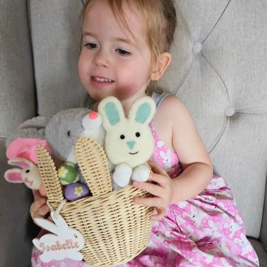 Personalised Acrylic Bunny Tag | My Luxeve