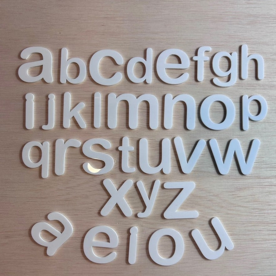 Acrylic Alphabet Set | Lowercase