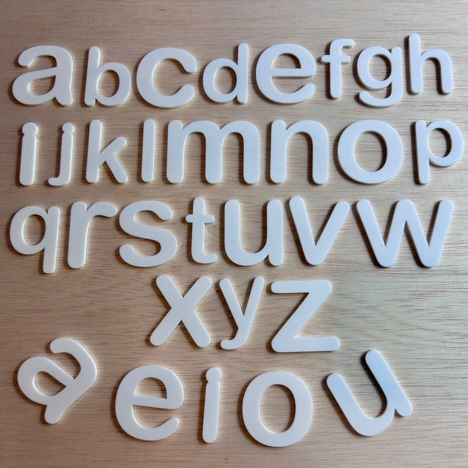 Acrylic Alphabet Set | Lowercase