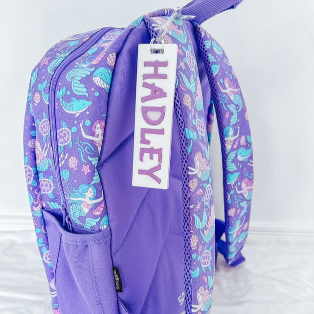 Smiggle Backpack with My Luxeve Bag Tag