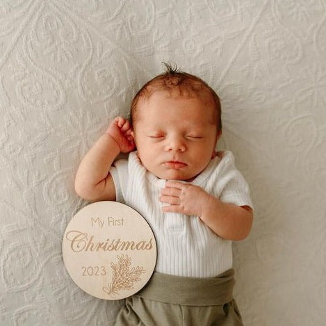 My First Christmas Milestone Disc