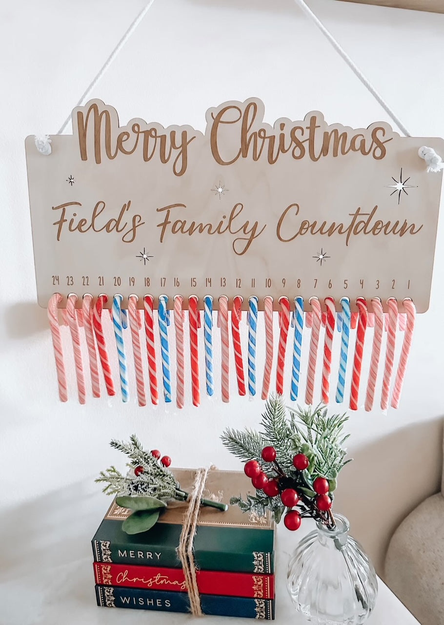 Candy Cane Countdown | Christmas