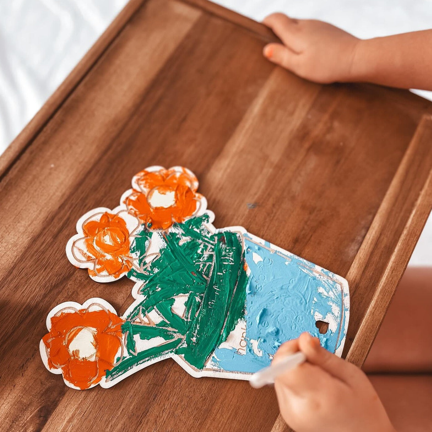 DIY Paint Flower Pot | Mother's Day Personalised Gift