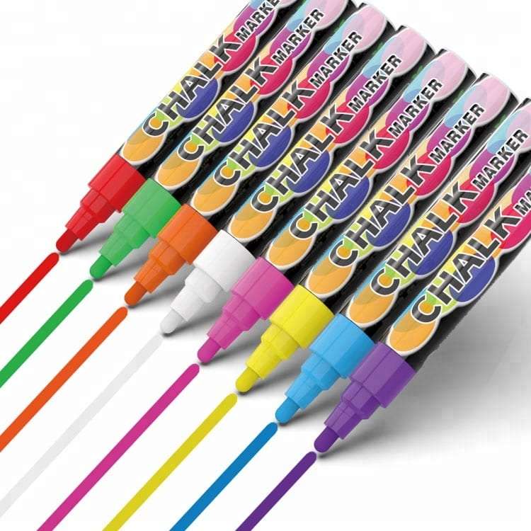 Learning Boards Bundle Pack + Chalk Marker Set (8 pack)