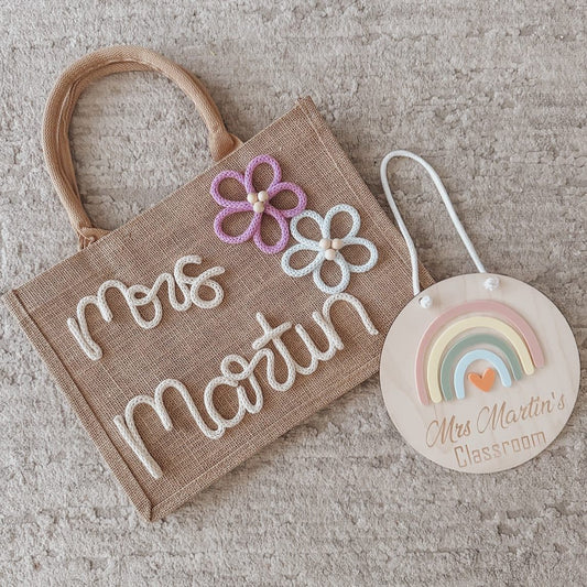 Rainbow Teacher Educator Sign