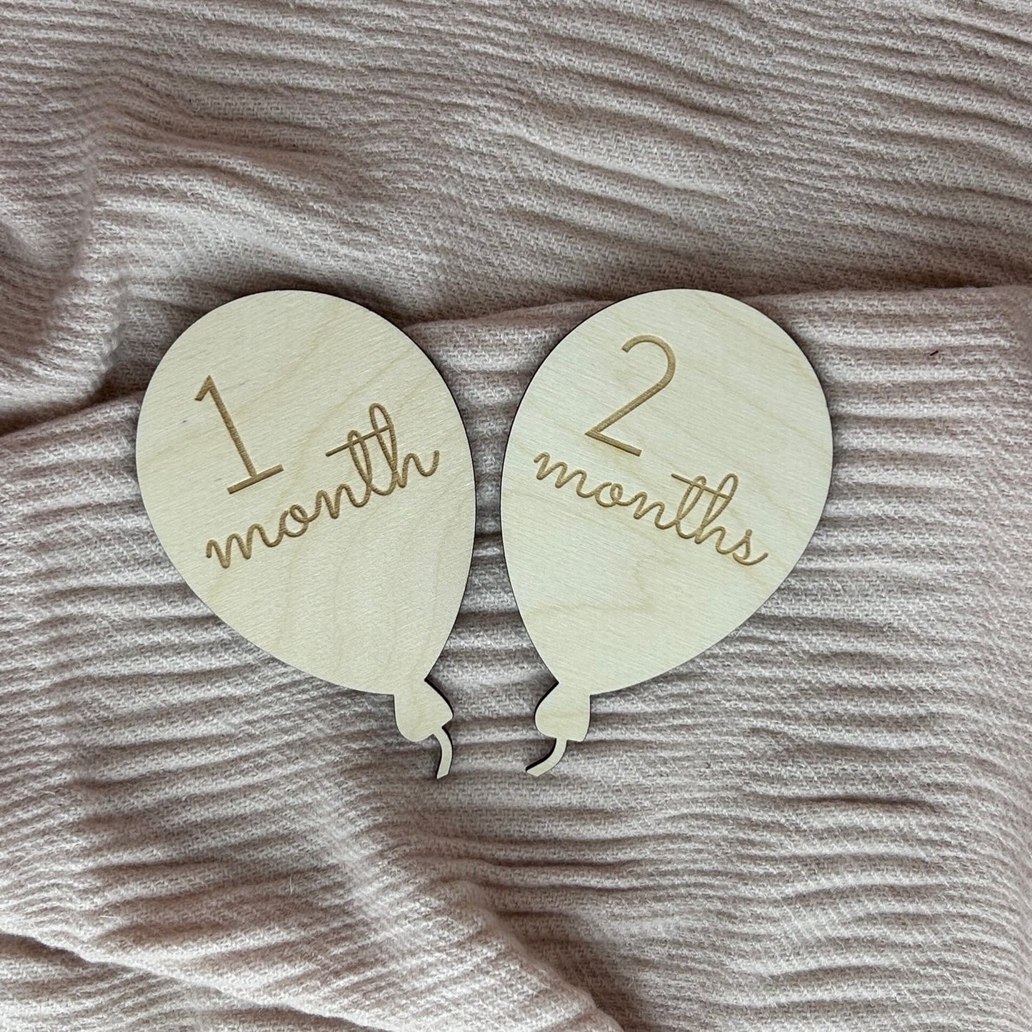 Balloon Milestone Discs One and Two Months Discs