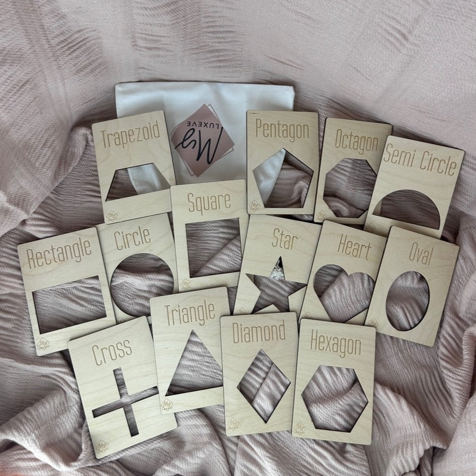 Shapes Tracing Flashcards