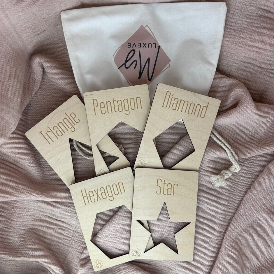 Shapes Tracing Flashcards