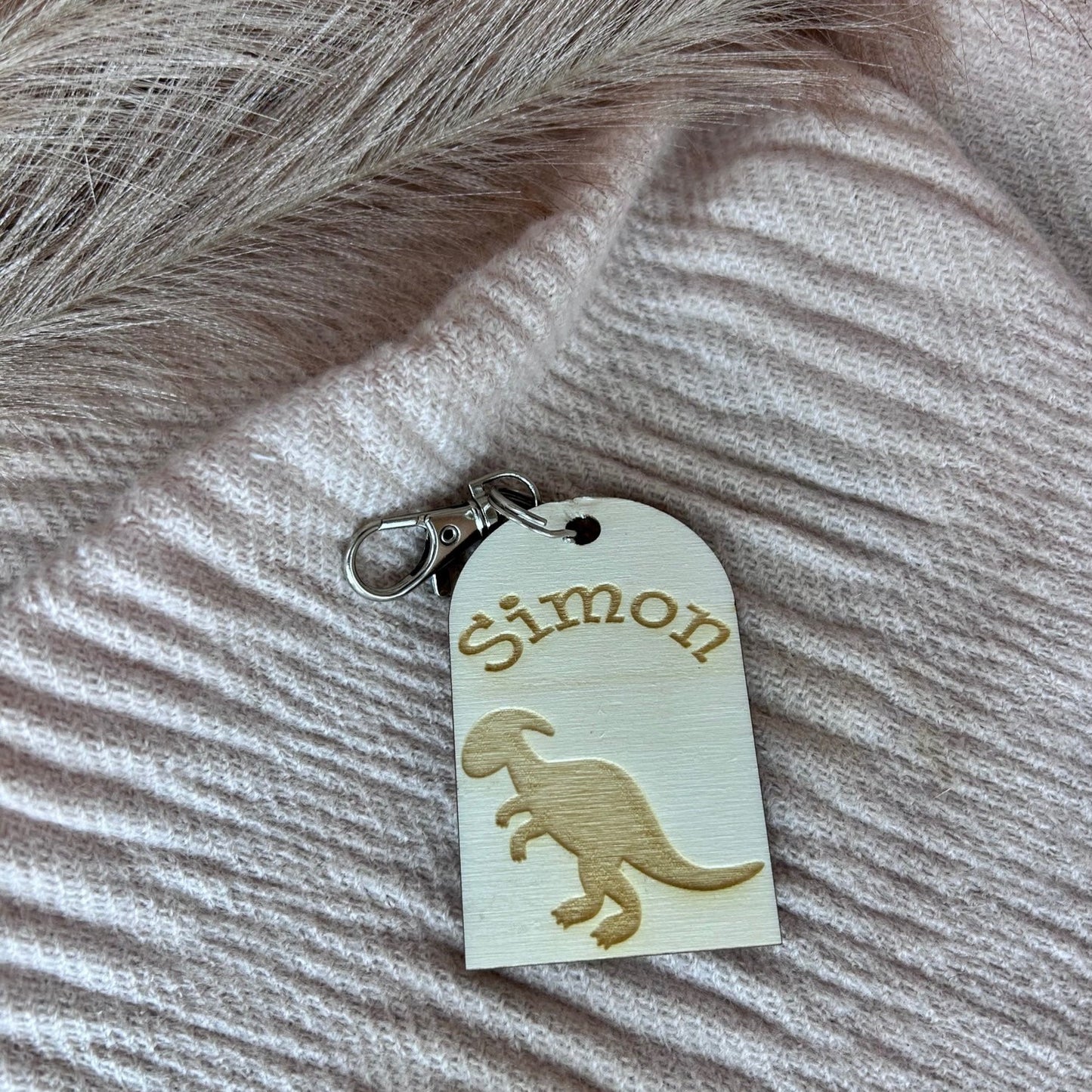 Timber Arch Bag Tag