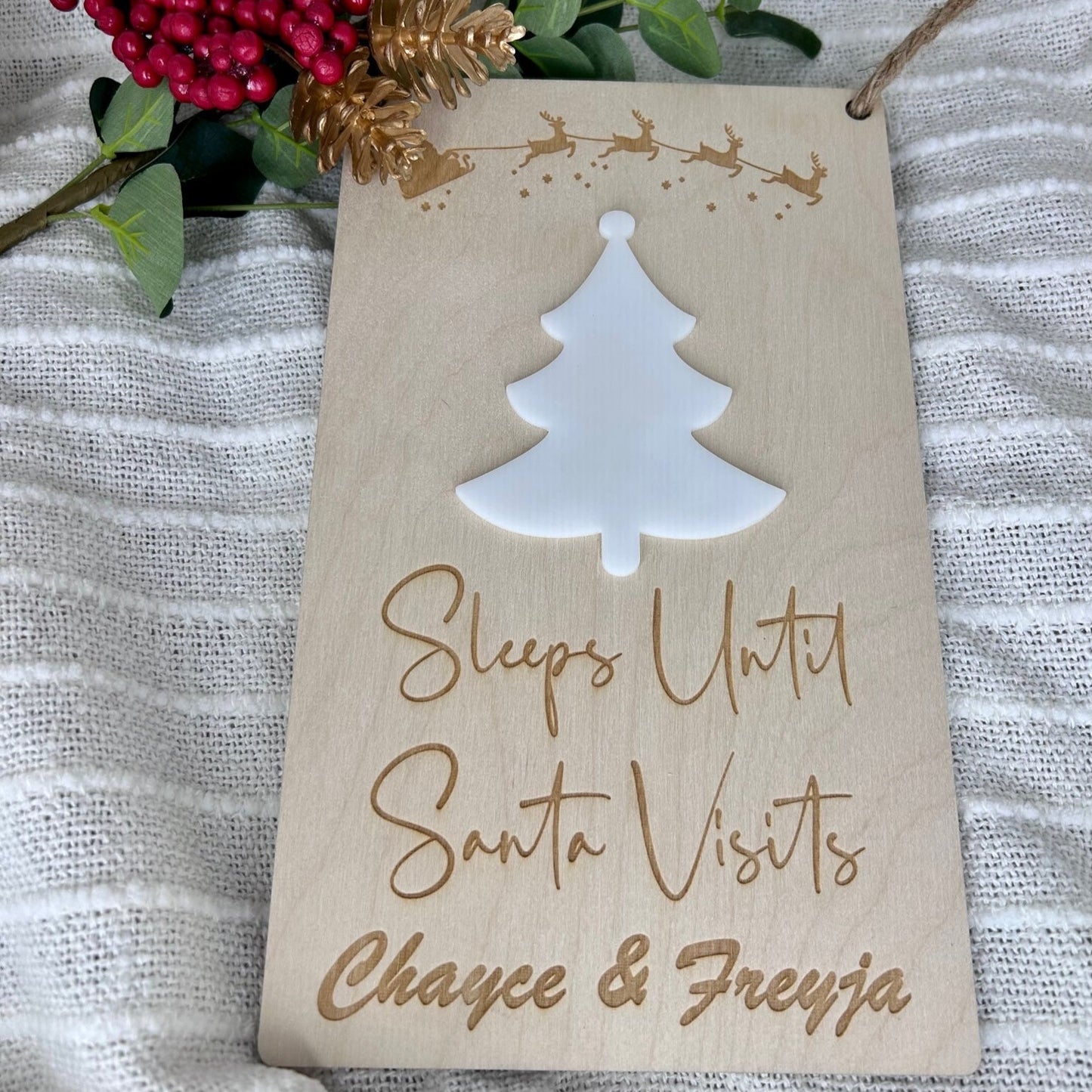 Sleeps Till Santa Arrives