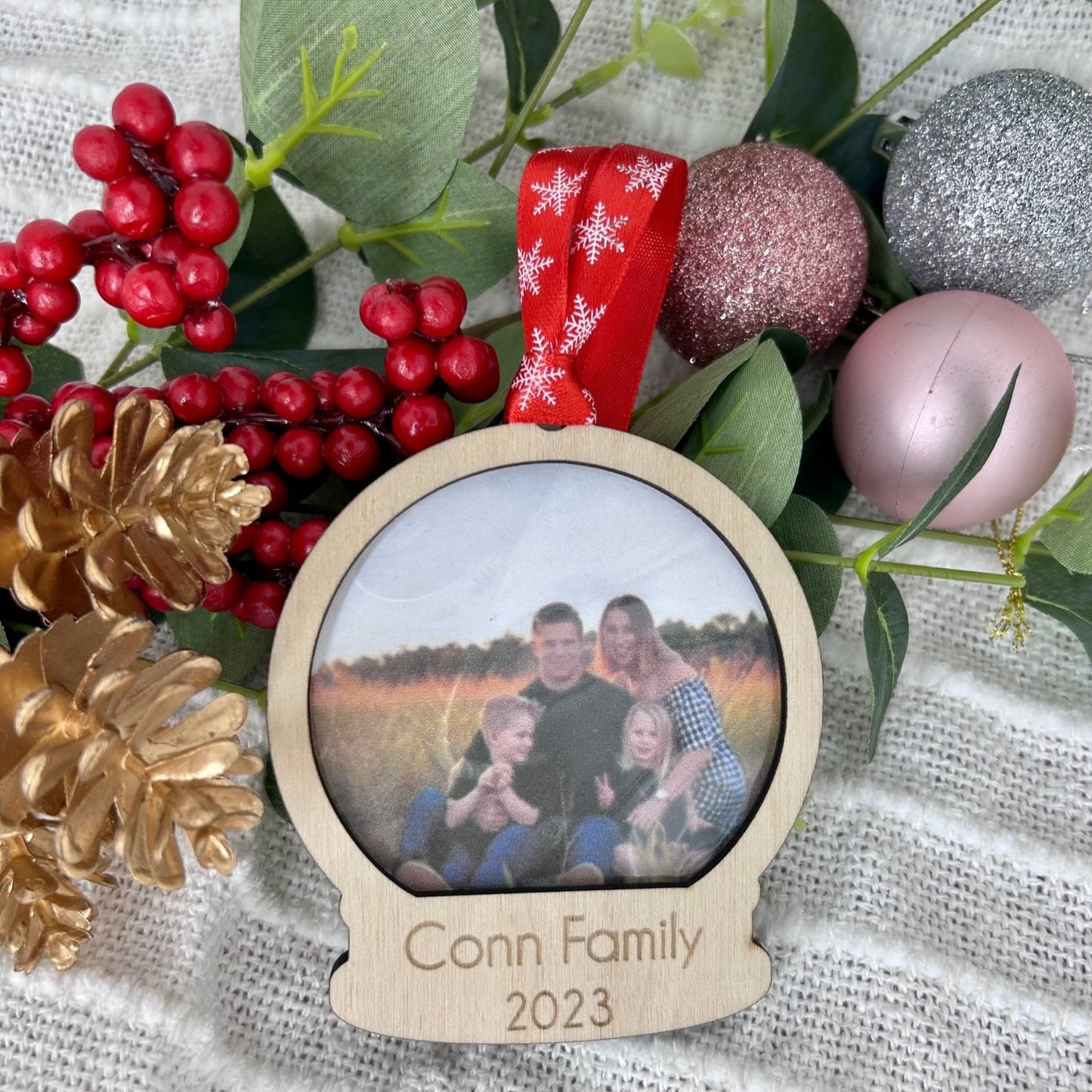 Snowglobe Christmas Ornament