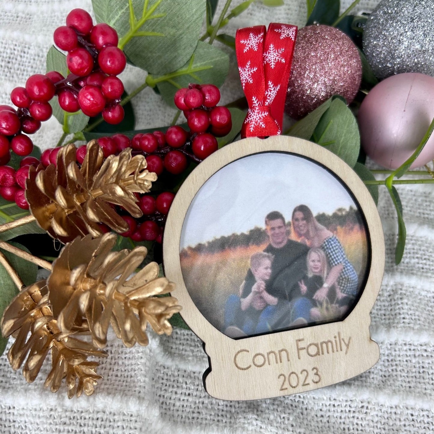 Snowglobe Christmas Ornament