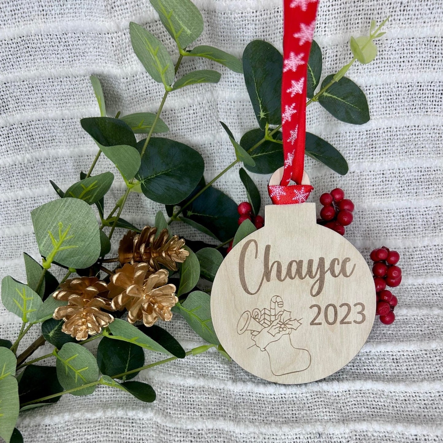 Personalised Christmas Tree Ornament