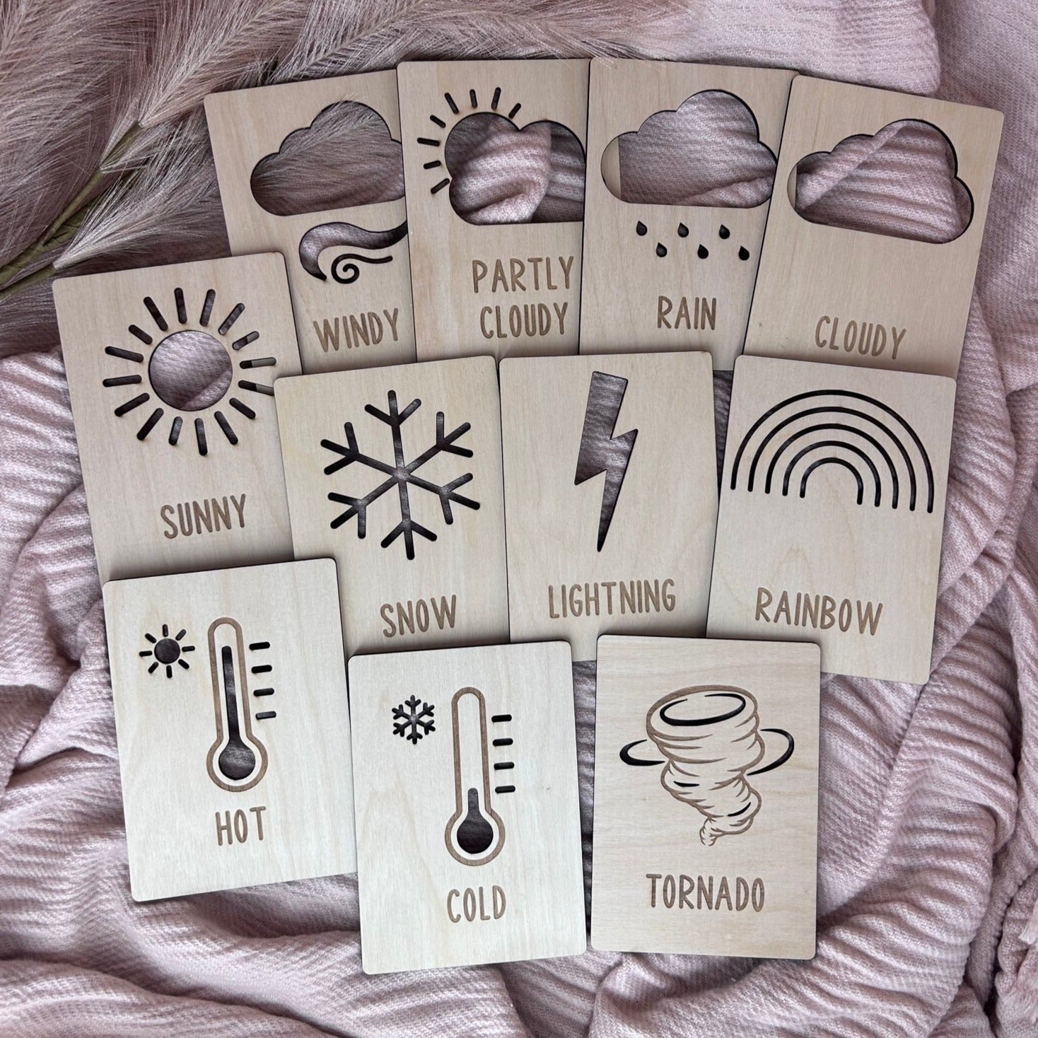 Weather/Temperature Flashcards | Educational Game