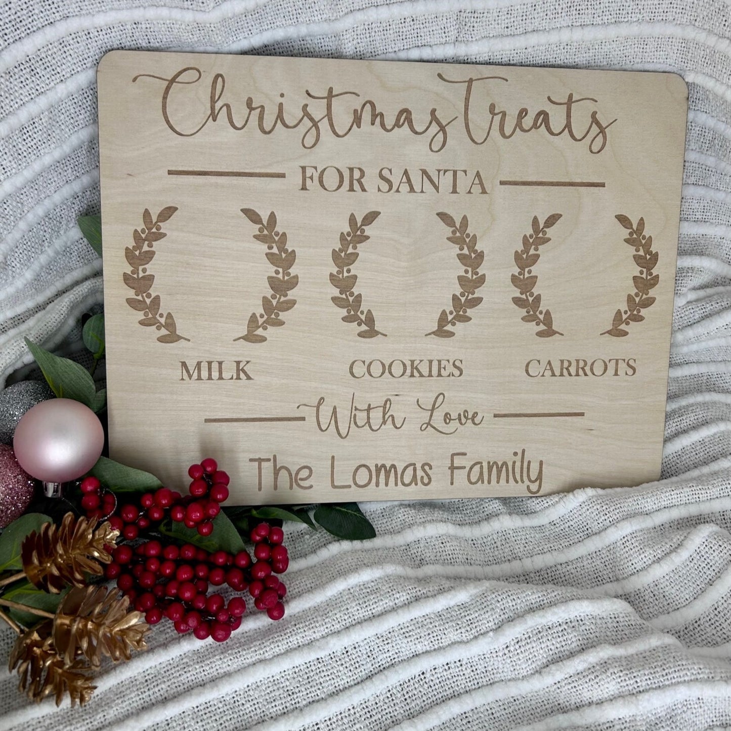 Christmas Santa Treat Bord