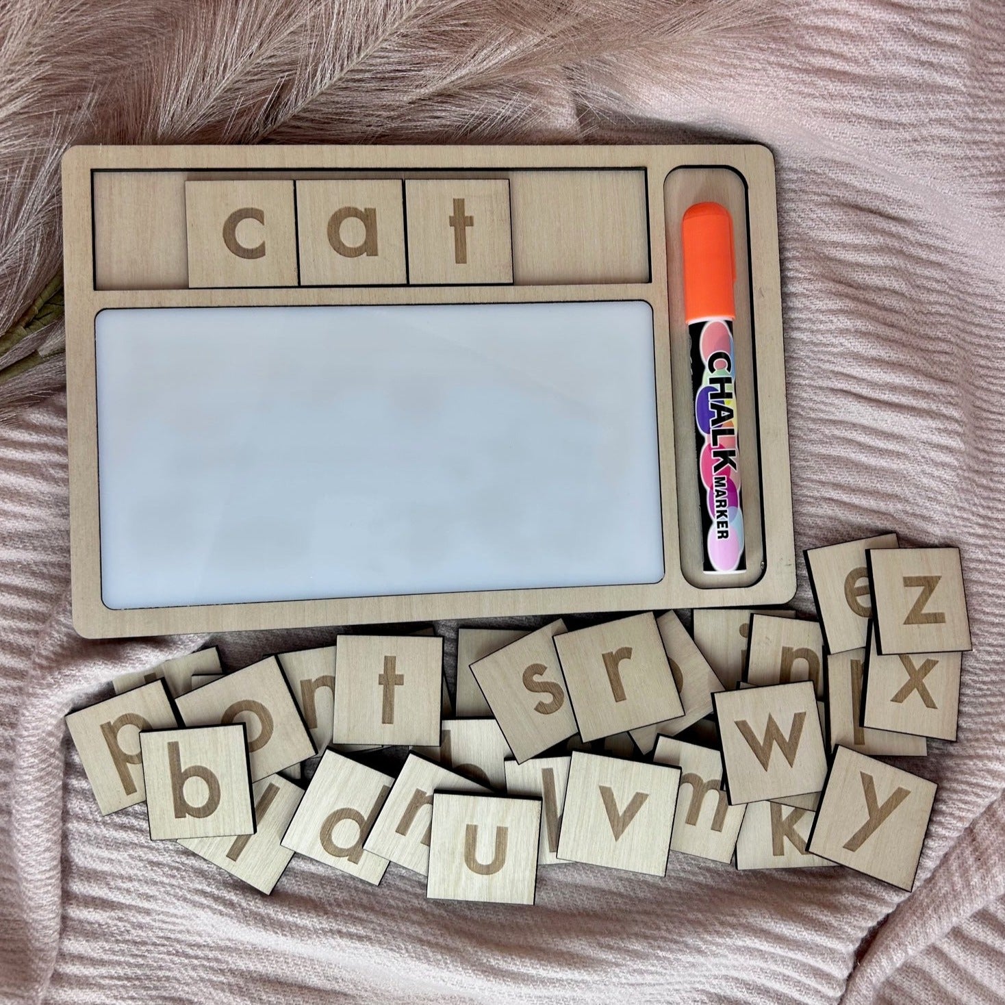 Sight Word Builder + Chalk Marker