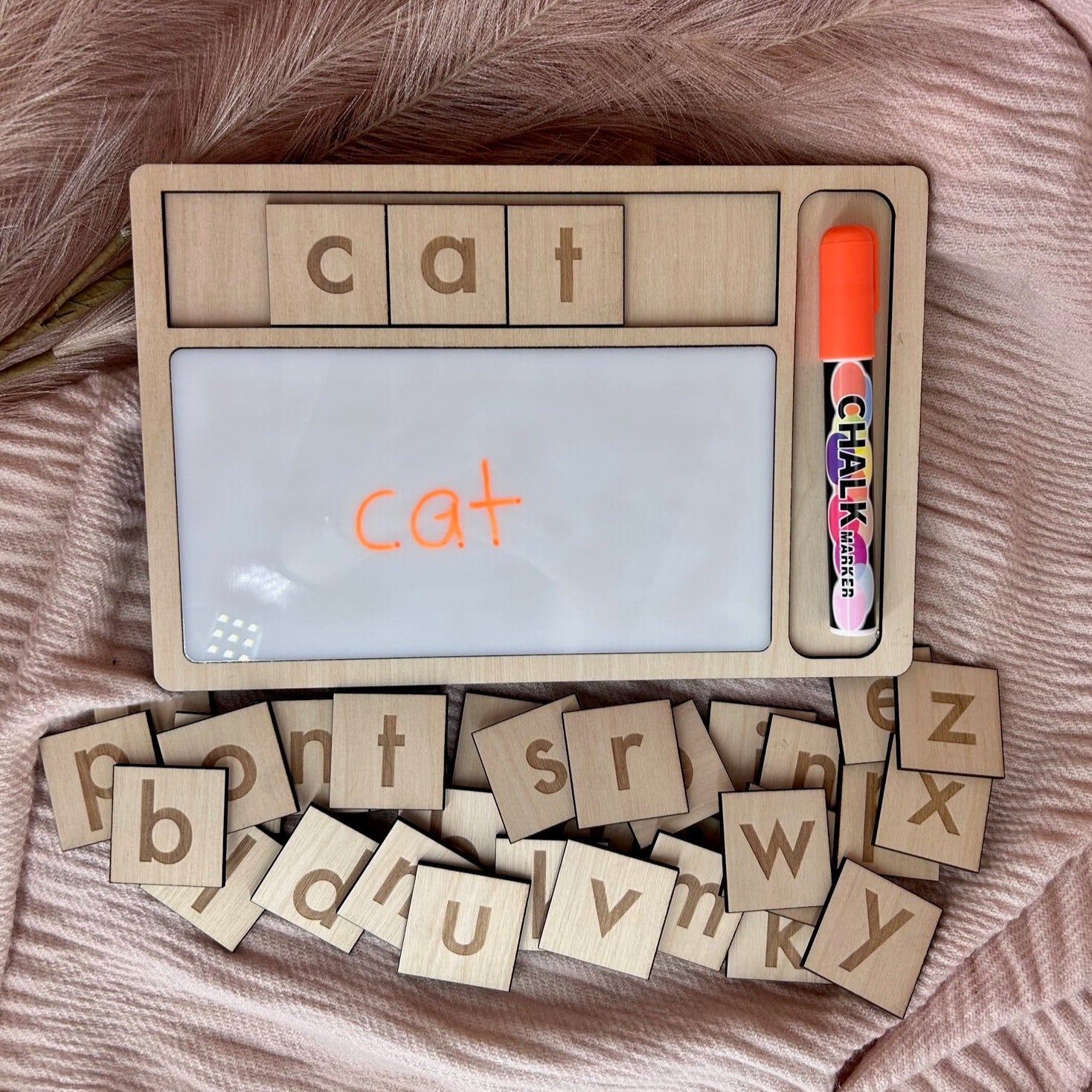 Sight Word Builder + Chalk Marker