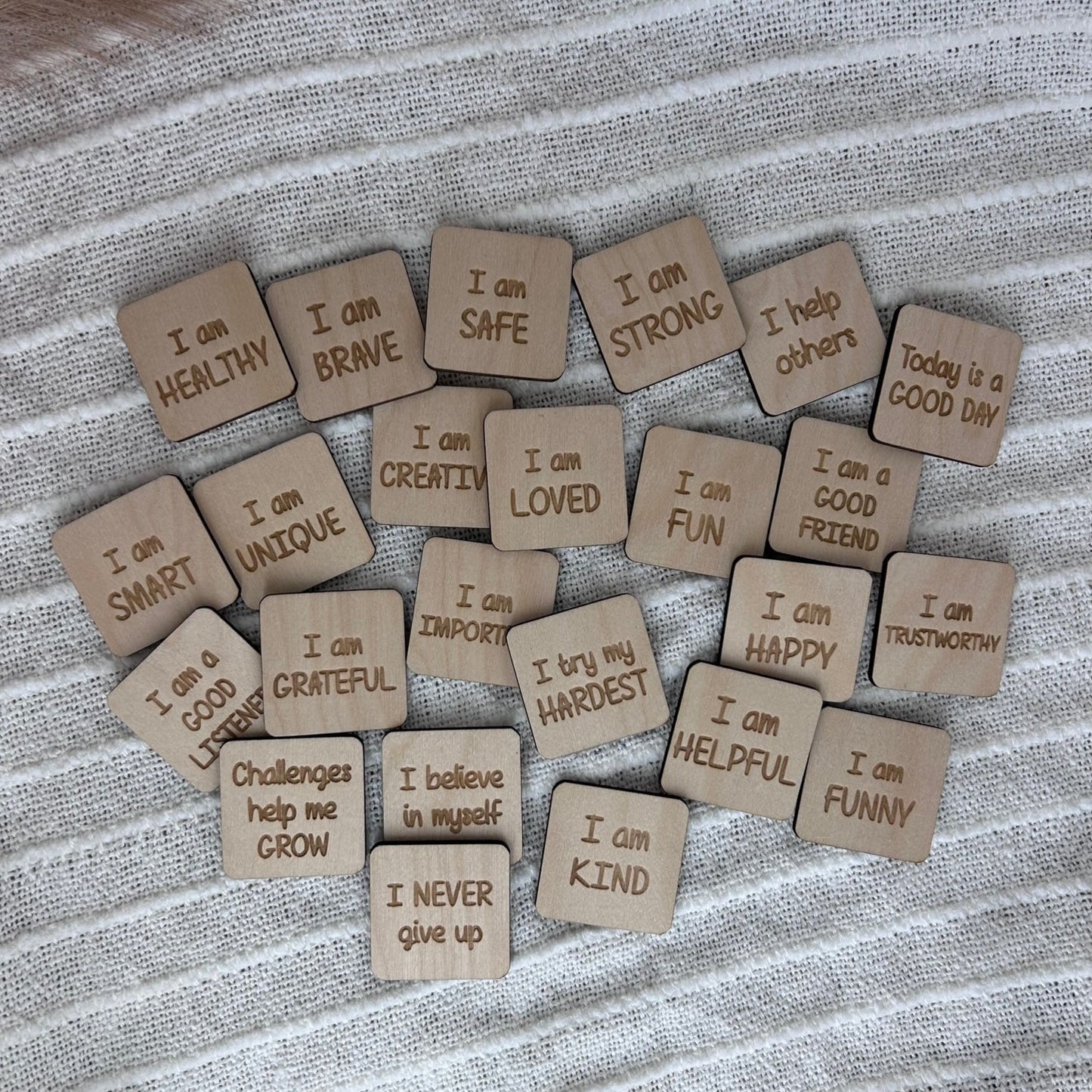 Affirmation Discs - Daily Affirmations - 24 discs in set
