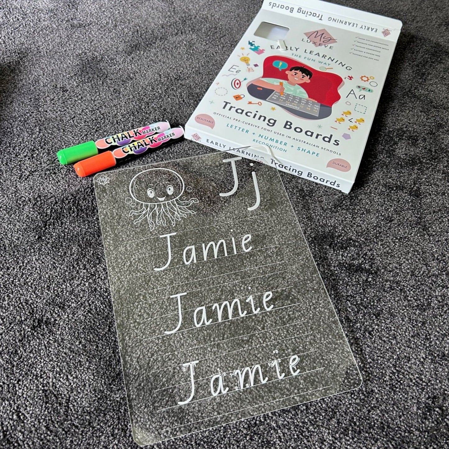 Personalised First Name Tracing Board