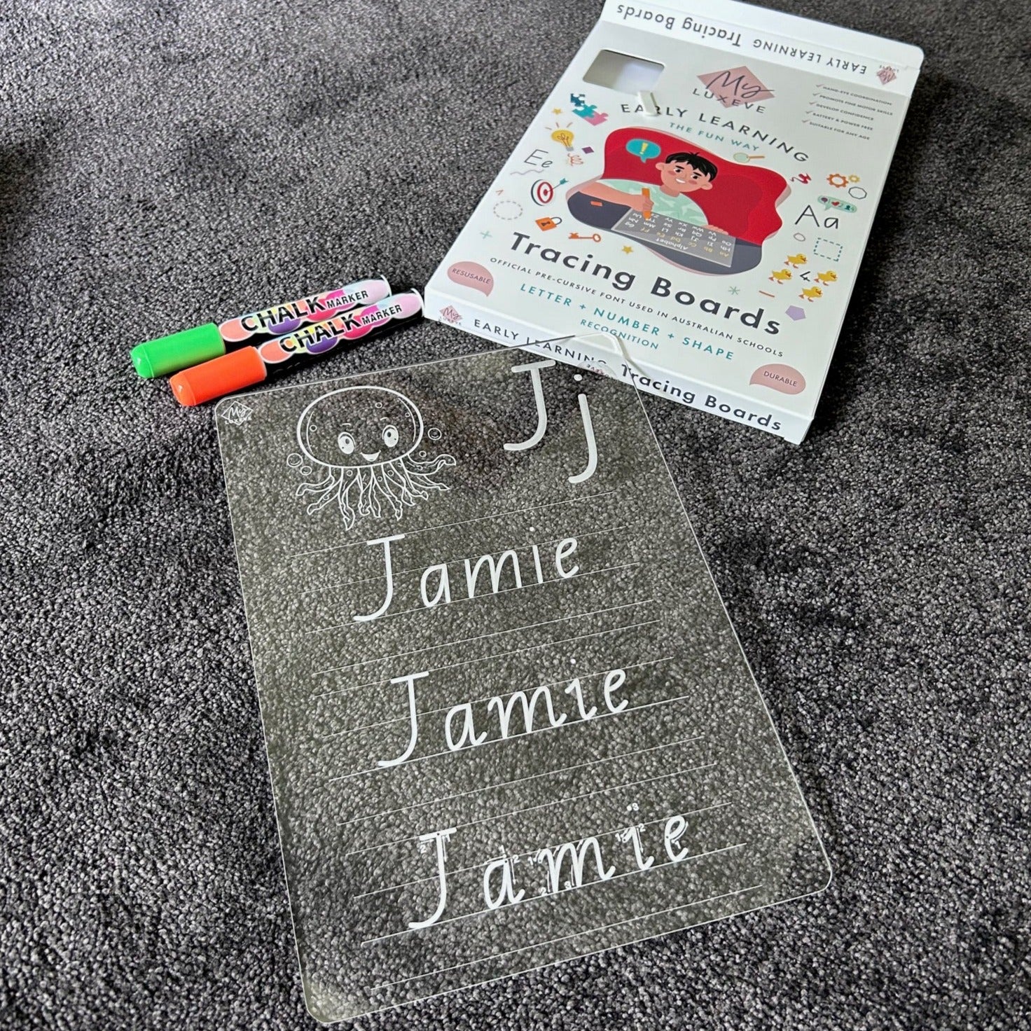 Personalised First Name Tracing Board