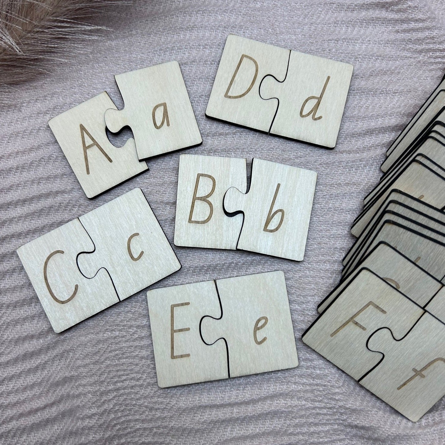 Alphabet Match Puzzle