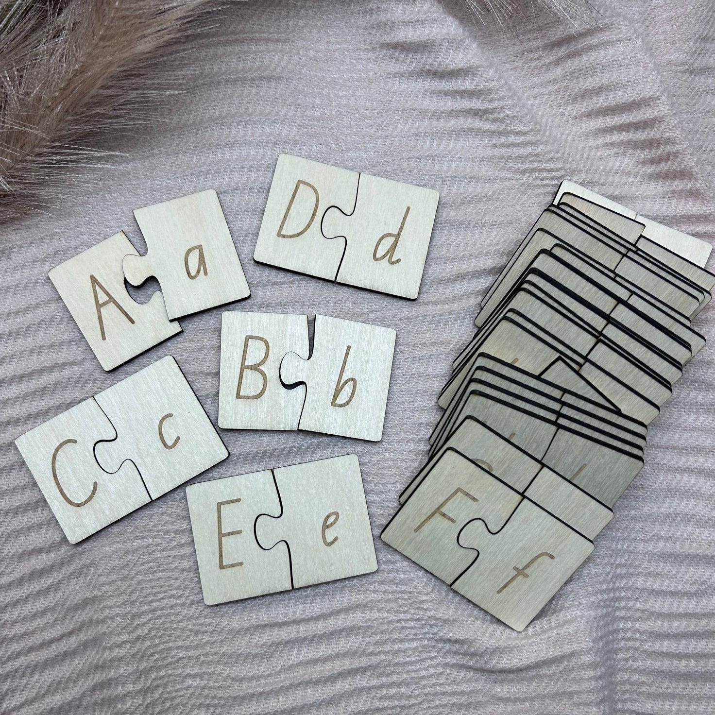 Alphabet Match Puzzle