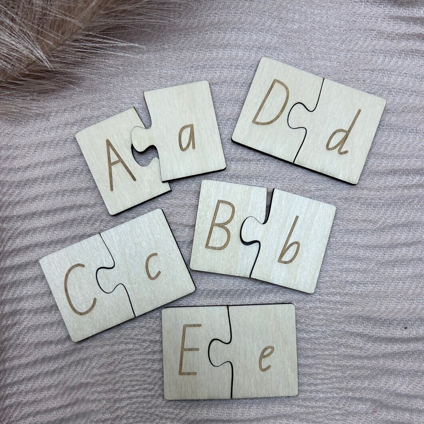 Alphabet Match Puzzle