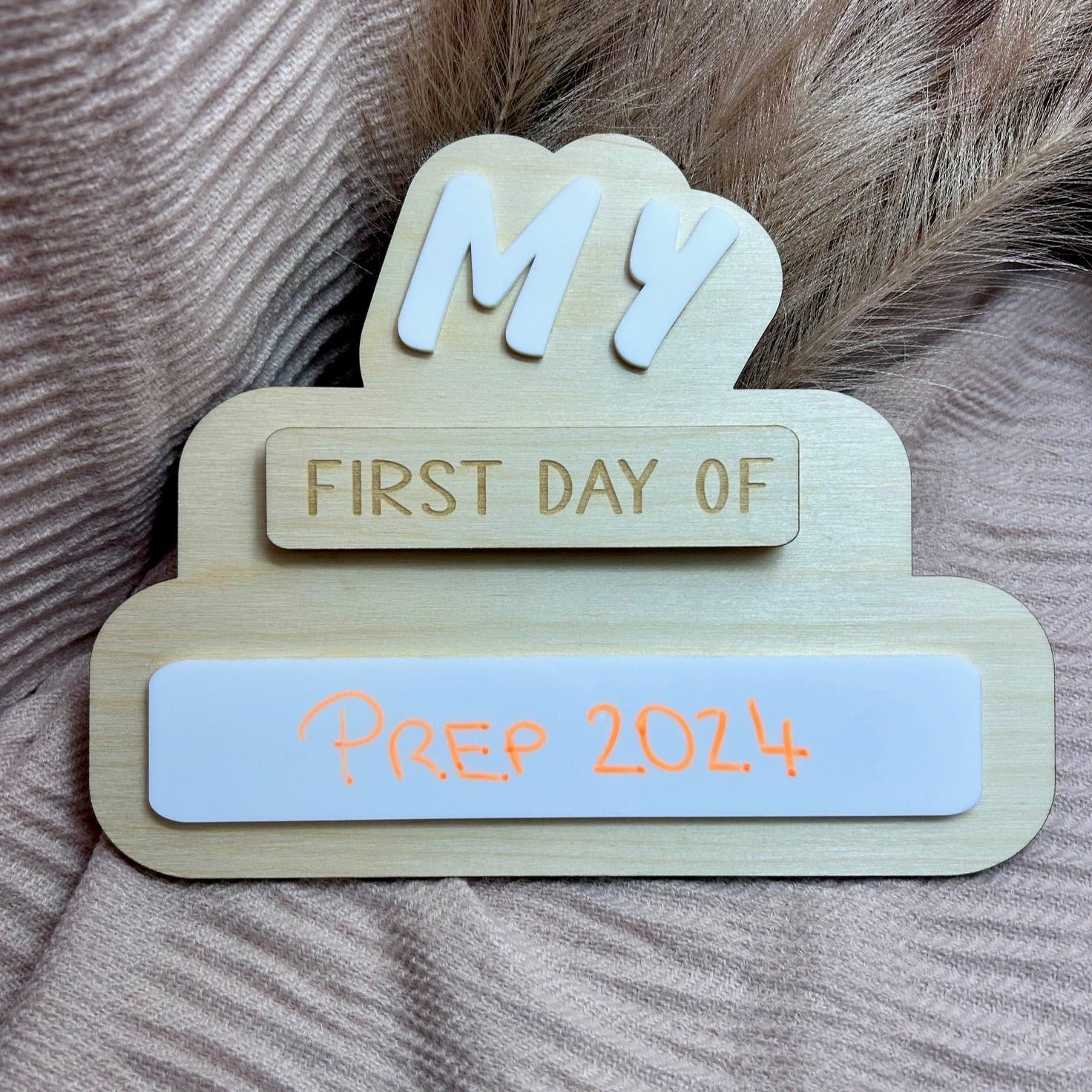 Interchangeable First & Last Day School Board | Not Personalised