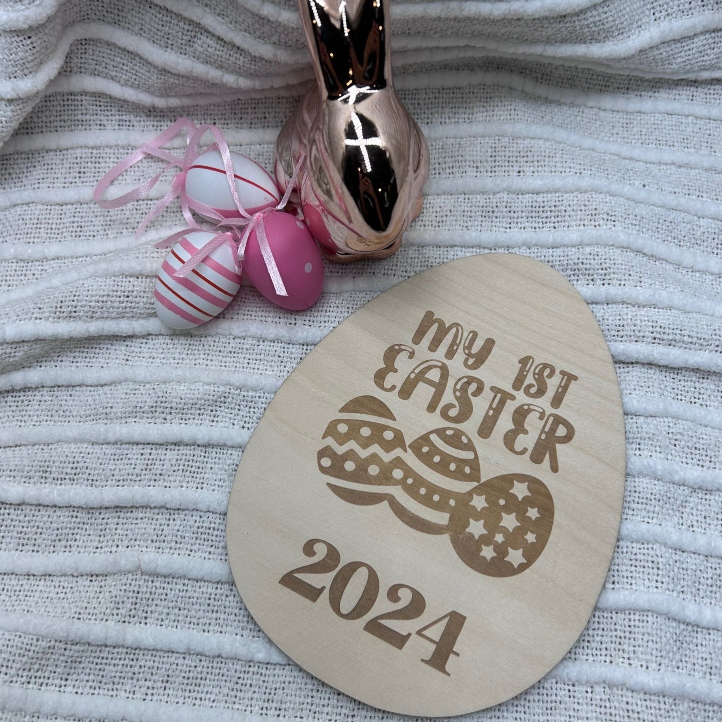 My First Easter Milestone | Eggs Design