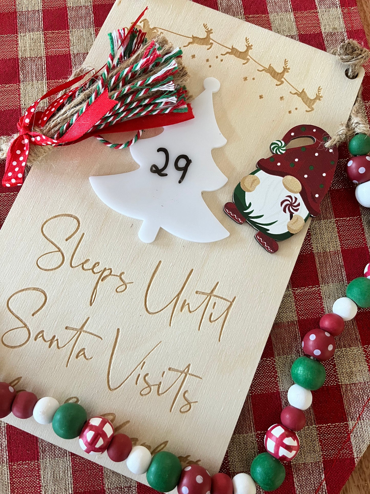 Sleeps Until Santa Visits