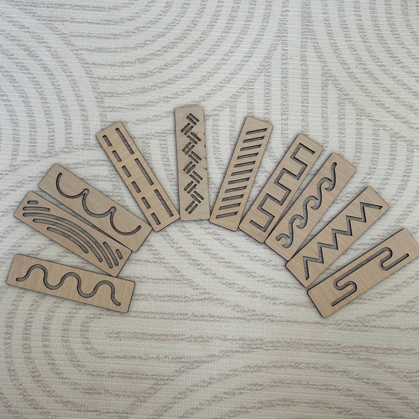 Educational Montessori Tracing Stencils