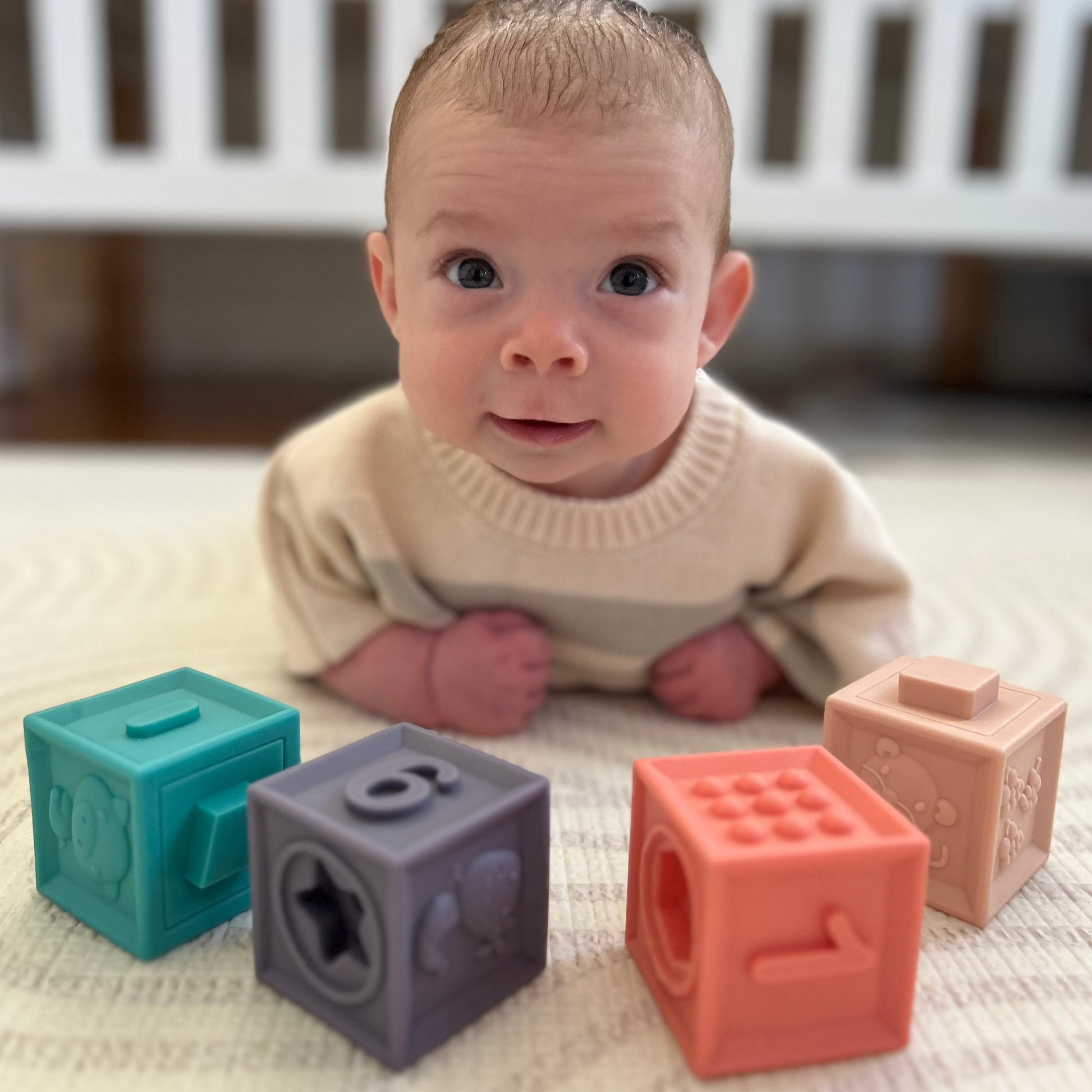 Montessori Silicone Stacking Blocks
