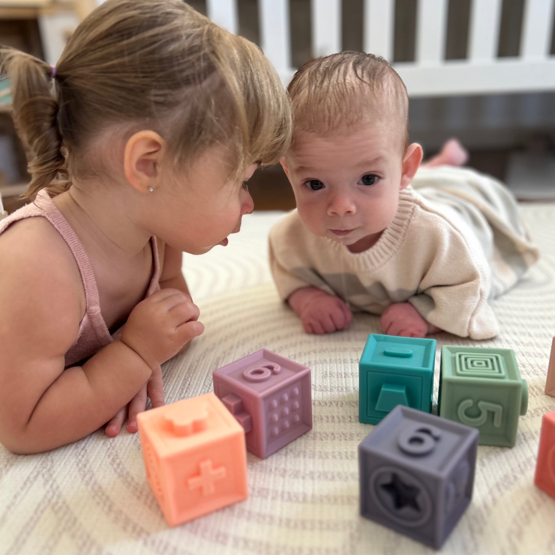 Montessori Silicone Stacking Blocks