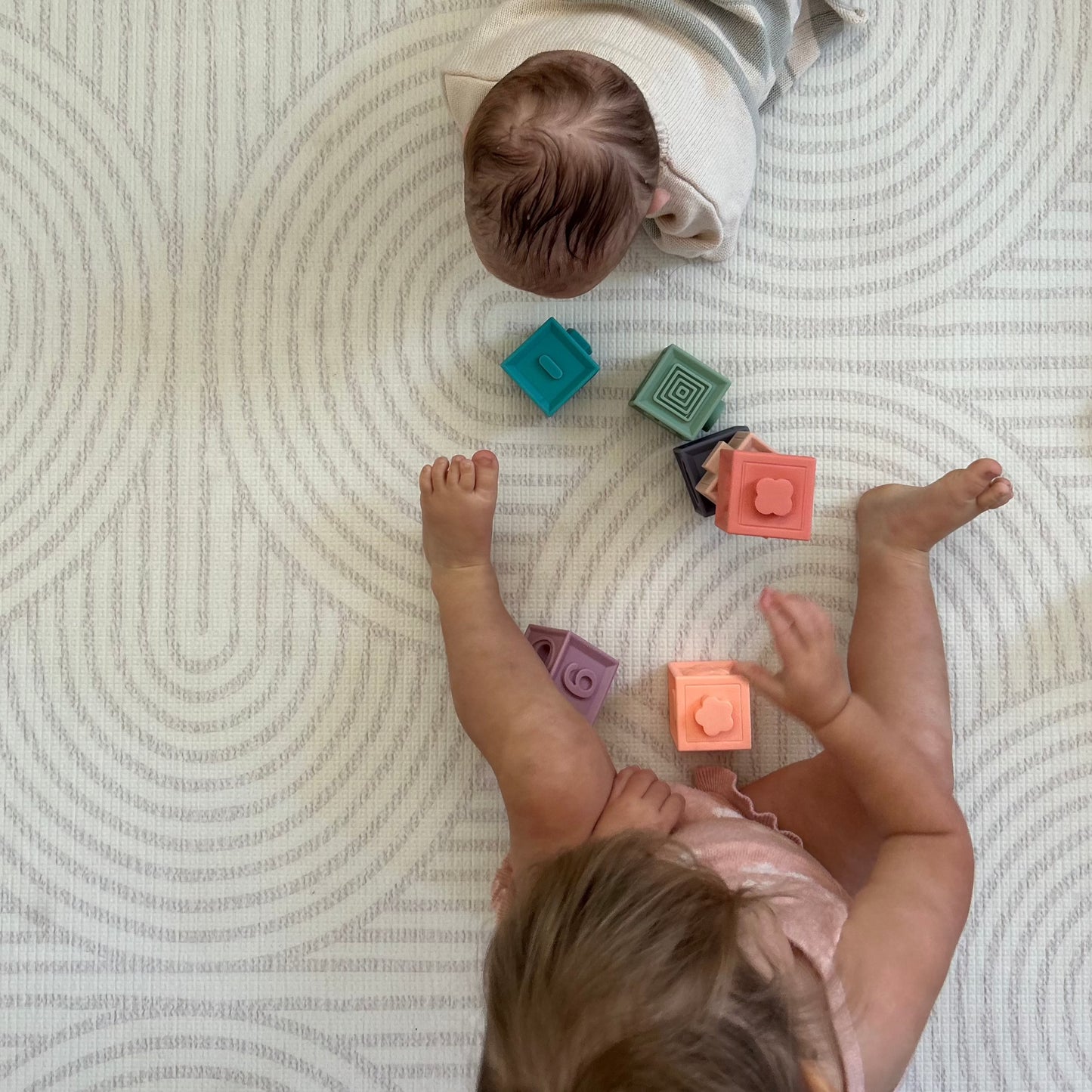 Montessori Silicone Stacking Blocks