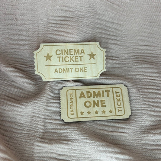 Toy Cinema Ticket | Home Movie Nights