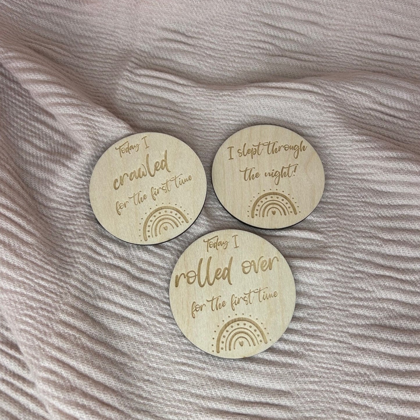 My Firsts Milestone Discs - Rainbow