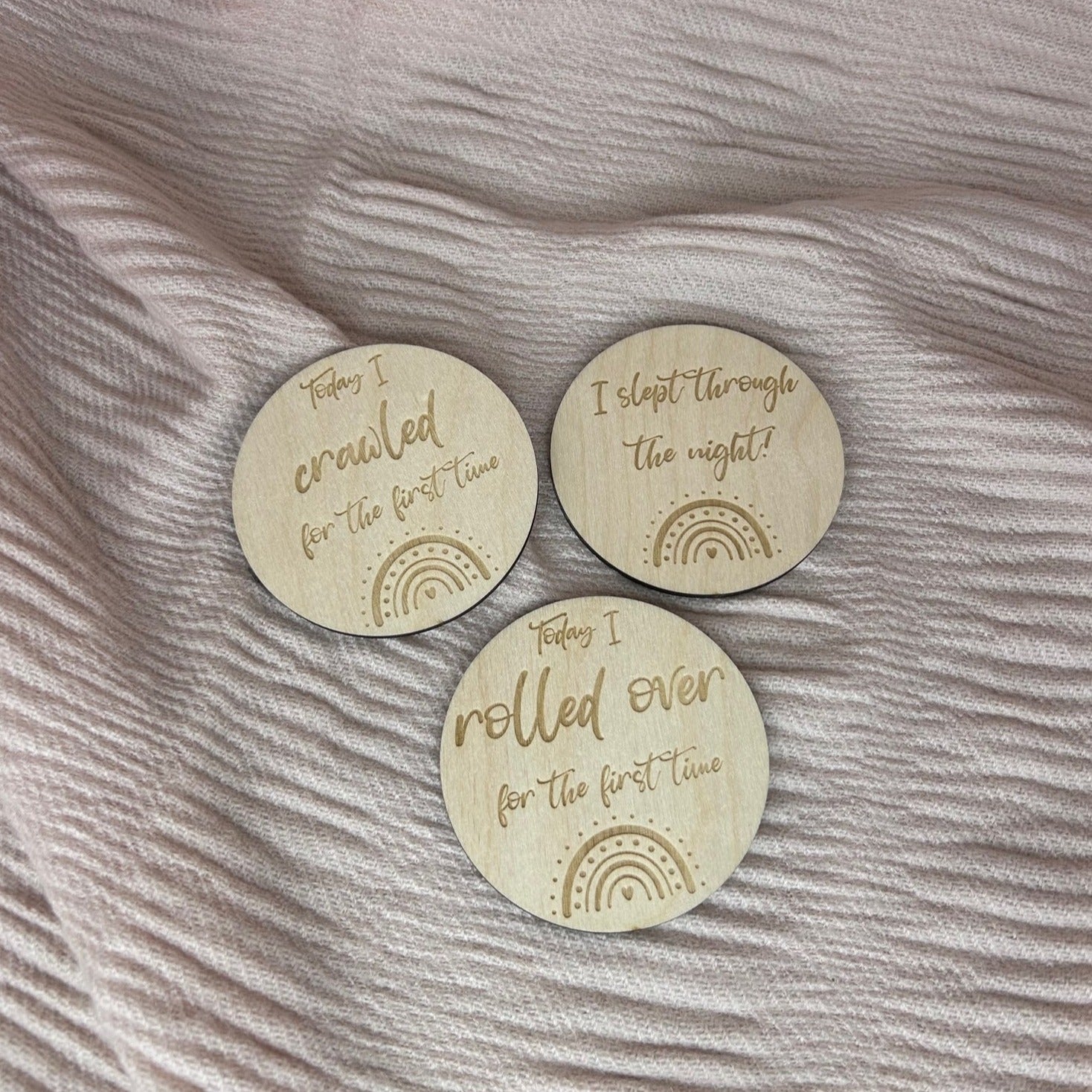 My Firsts - Rainbow Theme Milestones