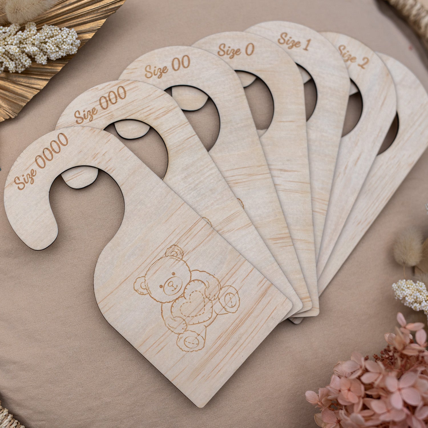 Wooden Wardrobe Clothes Dividers