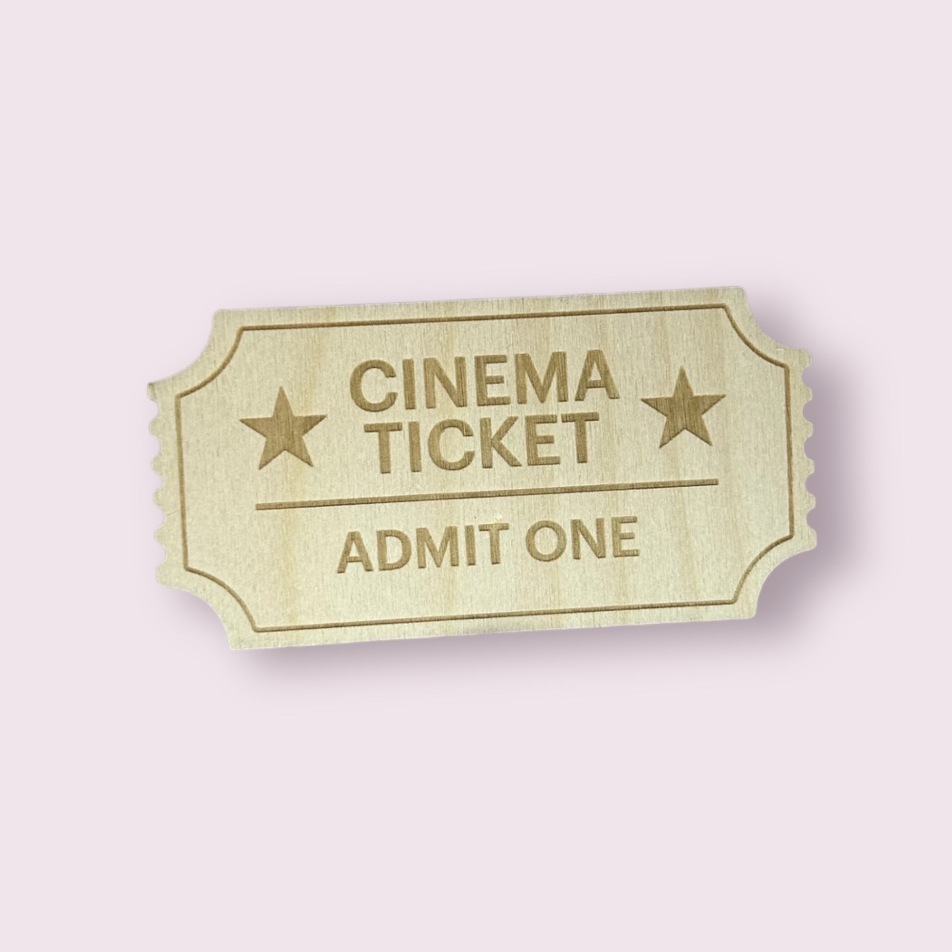 Toy Cinema Ticket | Home Movie Nights